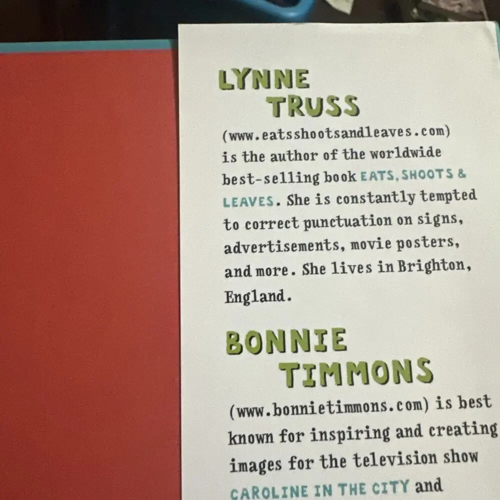 Eats, Shoots & Leaves: Why,‎ Commas Really Do Make a Difference!